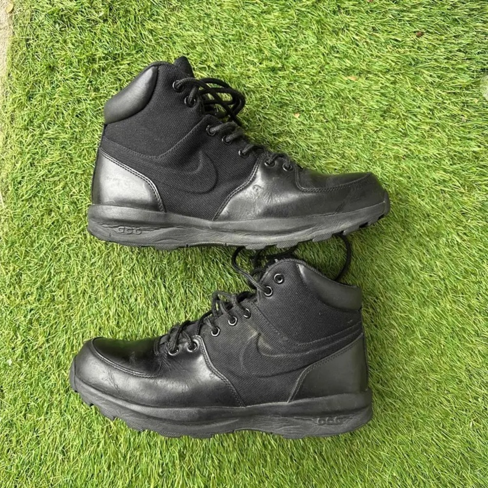 Nike ACG Manoa Leather TXT 'Black' 2019 Men’s Size 9.5